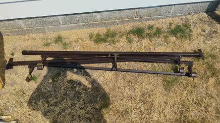 Queen size bed frame.