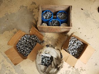 Assorted Galzanized Construction Bolts