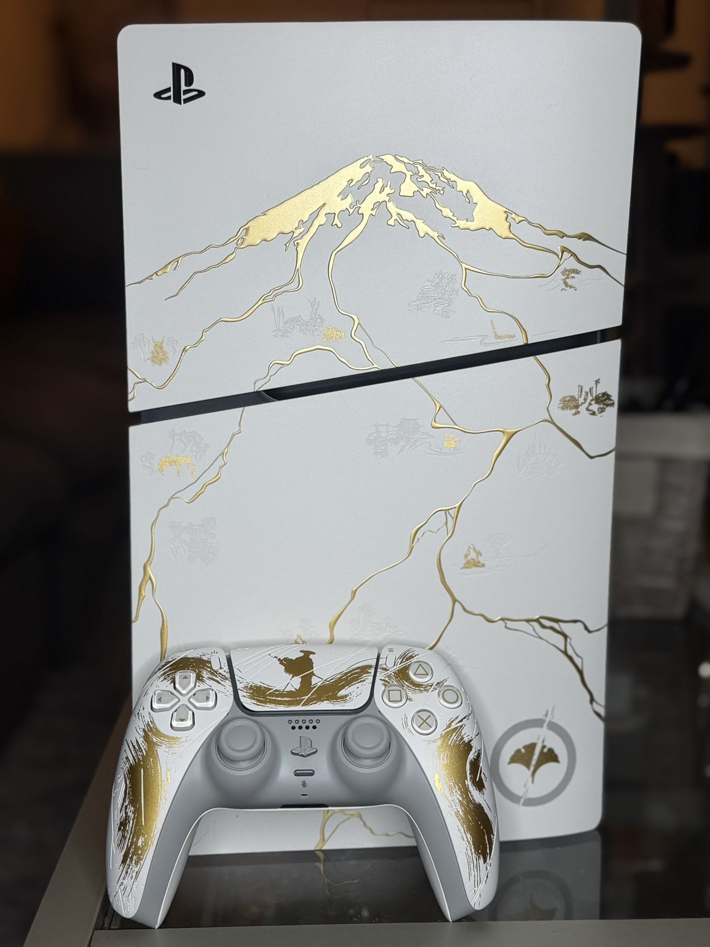 PlayStation 5 Slim – Ghost of Yotei Gold Limited Edition Bundle