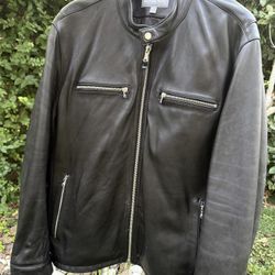 MICHAEL KORS LEATHER JACKET 