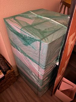 Pink mini fridge and freezer