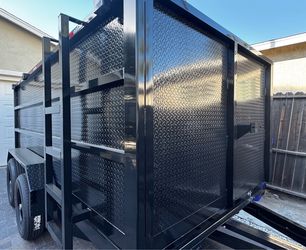New 12ft Long Hydraulic Dump Trailer