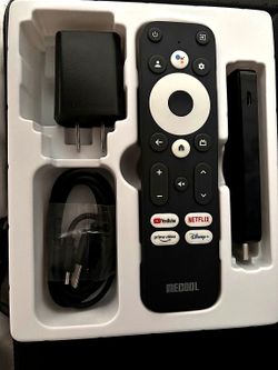 MECOOL KD3 4K Google TV Stick – Remote & Accessories