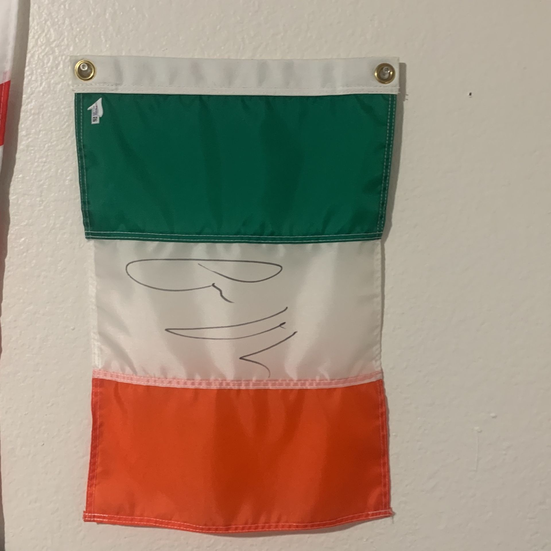 Conor Mcgregor Signed Flag