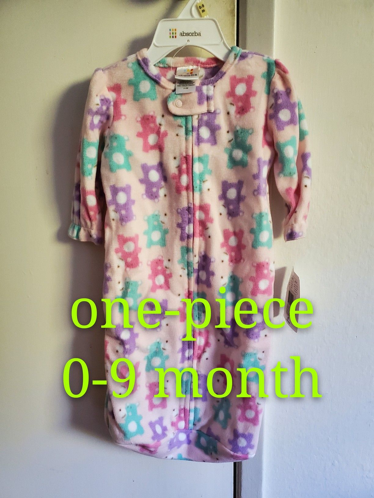 New baby clothes with tag