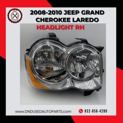 08-10 JEEP GRAND CHEROKEE LAREDO: HEADLIGHT RH