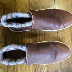 Tom’s Paxton Brown Leather Faux Fur Boots 