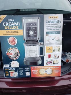 Ninja CREAMi Deluxe 11-in-1 Ice Cream Maker