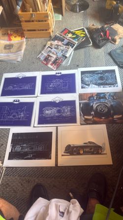 Batmobile prints 10$ each