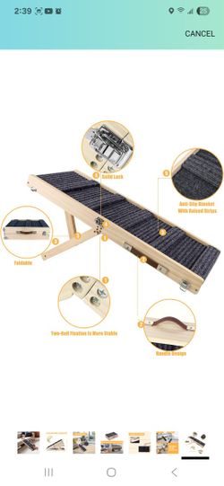 Dog Adjustable Ladder