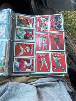 Topps Baseball Card Binder Collection