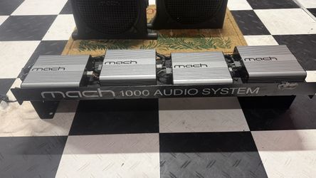 Ford Mustang GT Mach 1000 Audio System w/ 4 Amps & 2 Subwoofers OEM