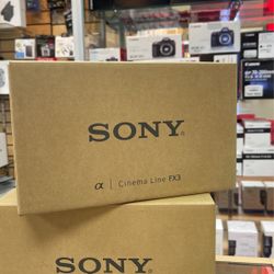 Sony FX3 Cinema Camera