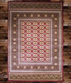 Brand new Persian design Area Rug size 8x11 nice Afghan or Bokhara arab Style Red Carpet