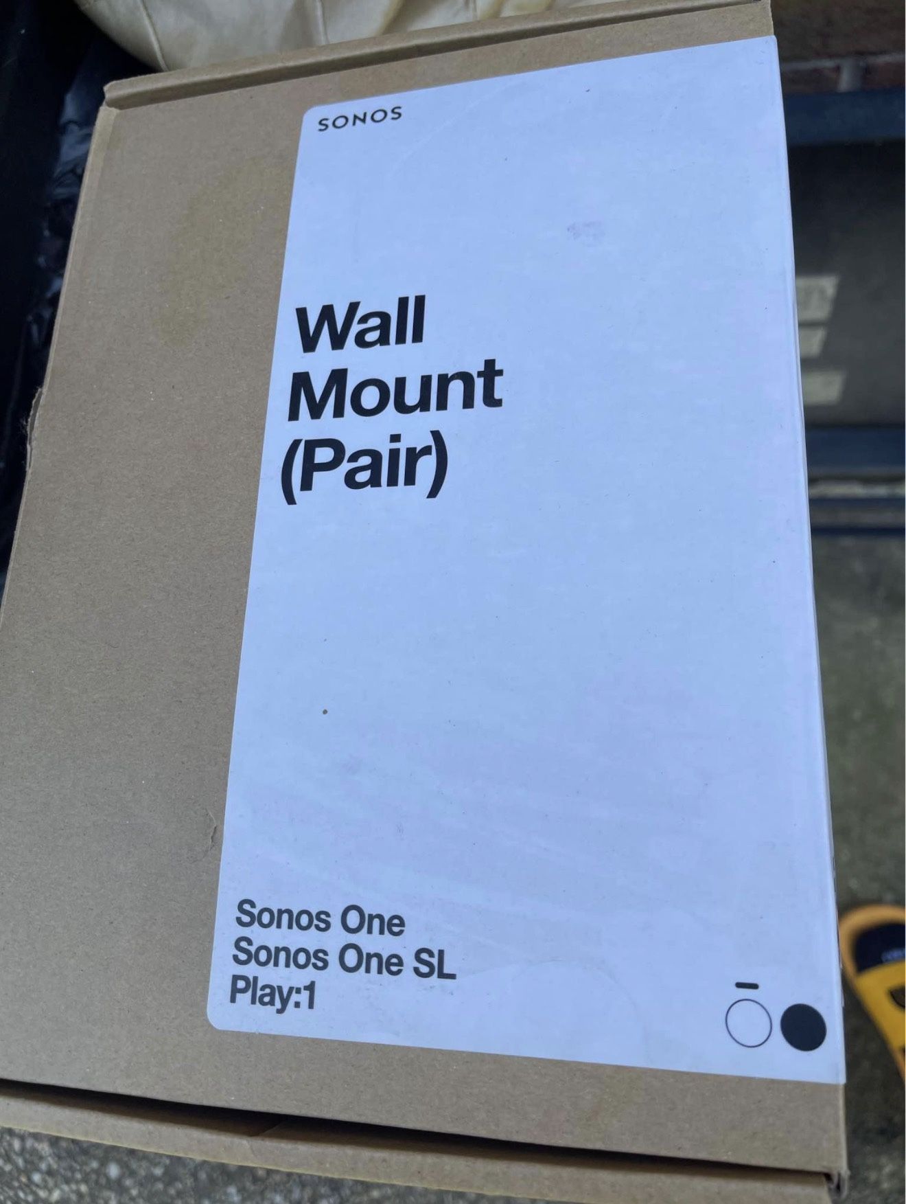 New Sonos Speaker Wall Mount - White Color
