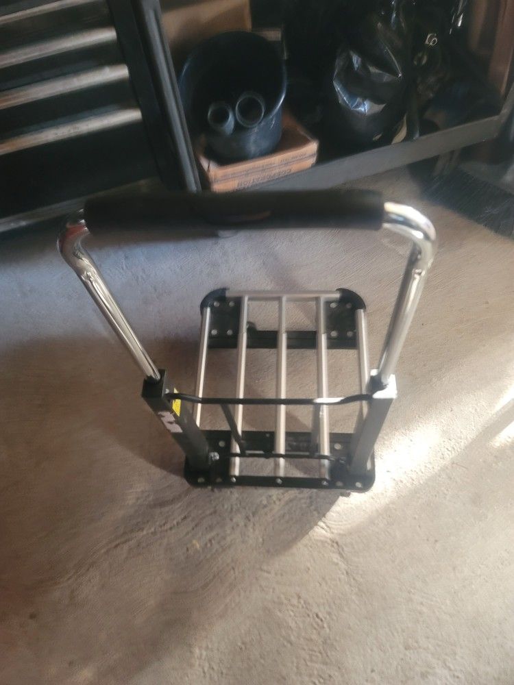 table saw bench and a hand cart