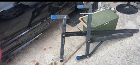 Universal Adjustable Pickup Truck Bed Ladder Rack – Heavy Duty Steel