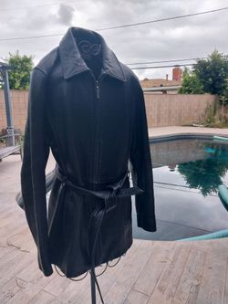 Women's vintage leather jacket