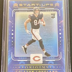 2025 Panini Origins Colston Loveland Rookie Start-Ups