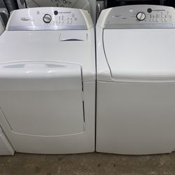 Whirlpool Set Washer And Dryer Electric Good Condition We Delivery 