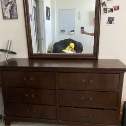 Dresser With Mirror ! 