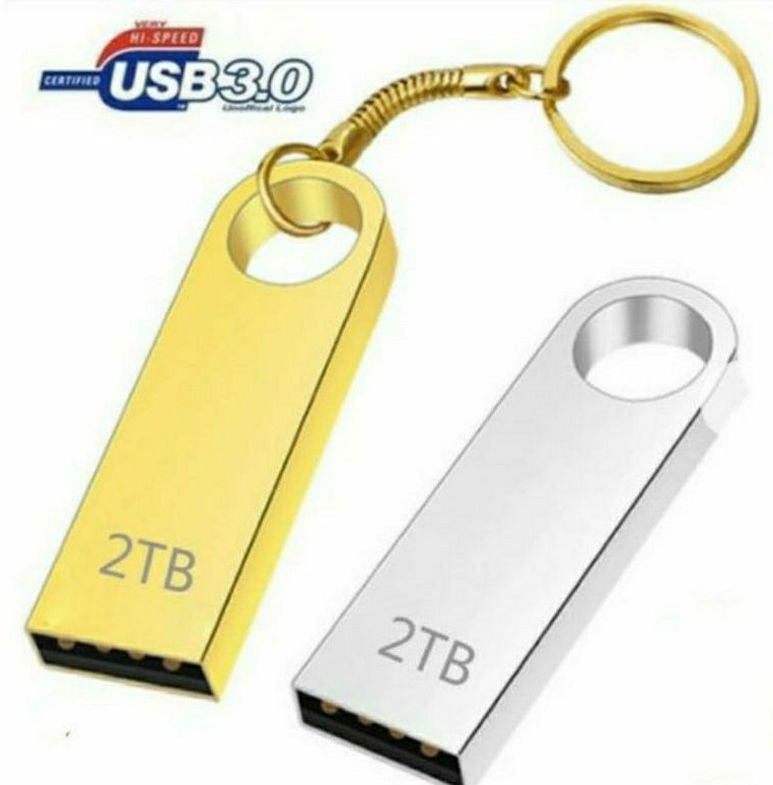 2TB Metal USB Flash Drives 2TB Pen Drive USB 3.0 Flash Drives Pendrive Flash Memory USB Stick U Disk Color Silver And Gold