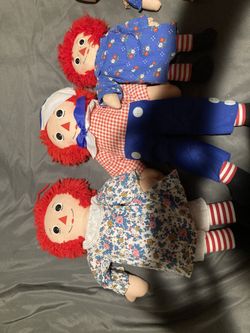 70s Raggedy Ann Dolls