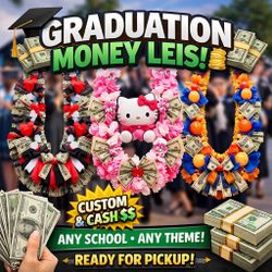 2026 Graduation Gift Money Leis