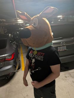 Halloween Scooby head