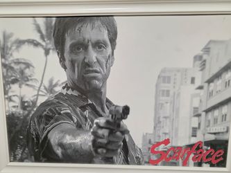 Scarface Wall Frame