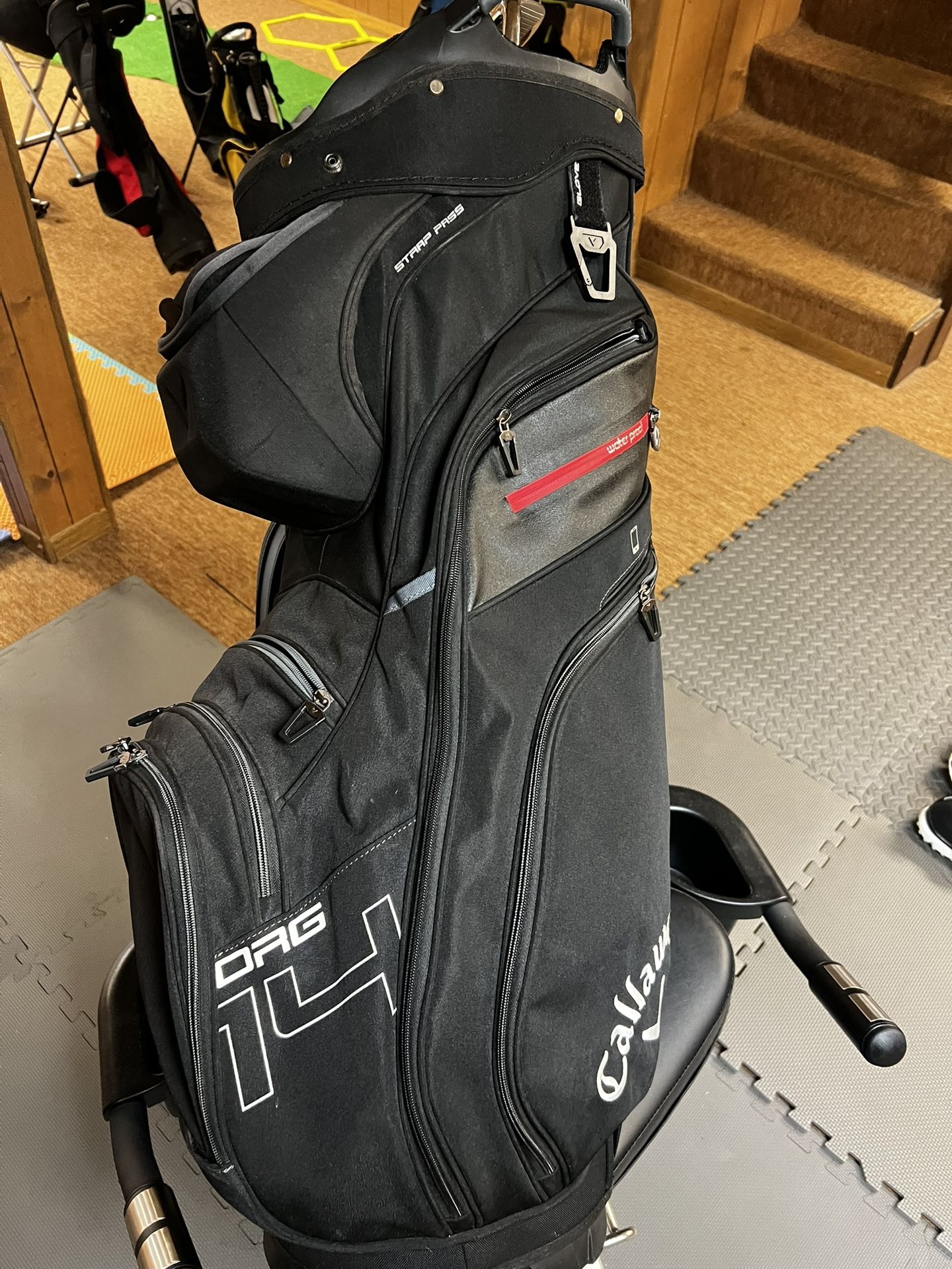 GOLF, Callaway Cart Bag, NEW, with all bells and whistles, cooler compartment,  plus more, $169