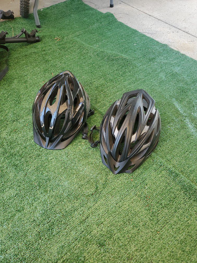 Two Helmets.  