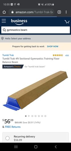 Gymnastics Beam