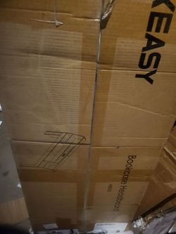 Akeasy king size bookcase headboard