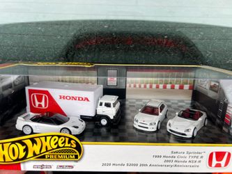 Honda hotwheels set