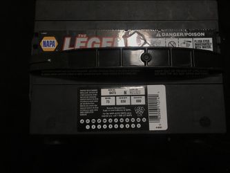 Chevy Malibu/Impala some Saturns Battery. ( only 3 months old )