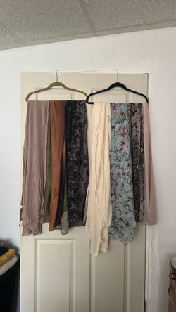 Lot of 6 Women's Scarves