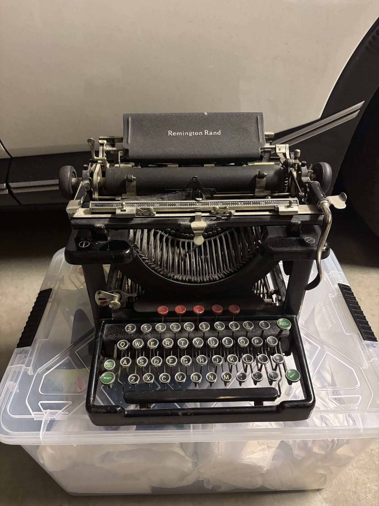 Remington Rand Typewriter