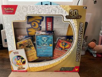 Pokémon TCG 30th Celebration Poster Collection Box