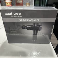 Massage Gun Deep Tissue - Back Muscle Massager w/High Torque Motor for Back Pain, Shoulder, Neck, Body, All Muscles Recover & Massage