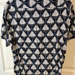 Men button down Shortsleeved Rayon