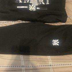 AMIRI Fleece Jacket & Joggers Set