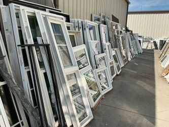 Windows 35 x 60 beige,31 x 72 in bronze, 35 x 72 in white,53 x 46 sliding, 47 x 47 sliding $170-$250