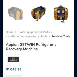 Recovery & Vacuum Machines 