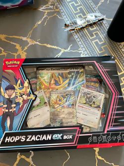 Pokemon Hops Zacian EX Box