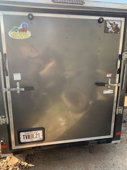 enclosed trailer