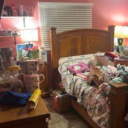 Queen Size Headboard Made Out Of Real Wood