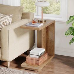 Brand New C-Shaped End Tables (Set of 2) – Modern Sofa / Bedside Tables
