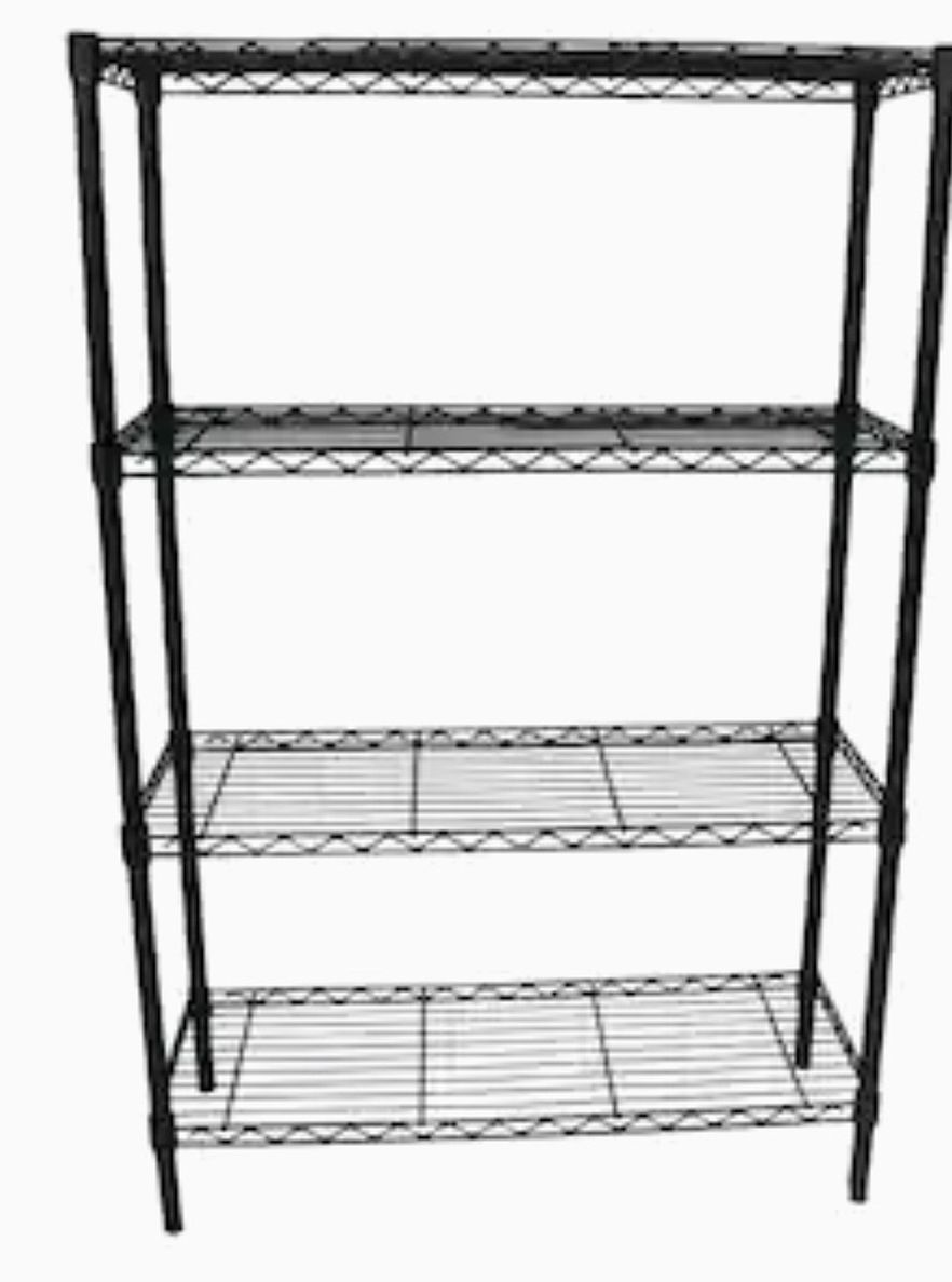 Loews 4 Shelf Adjustable Rack 36x14x72