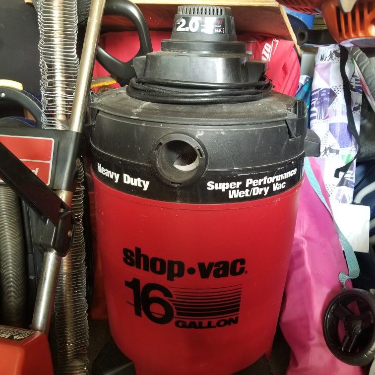 SHOP VAC 16 GALLON HEAVY DUTY